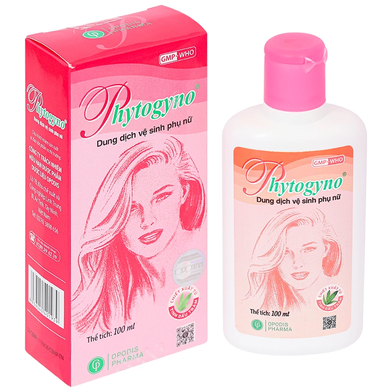 Dung dịch vệ sinh phụ nữ Phytogyno ngừa viêm âm đạo, khử mùi chai 250ml - 12